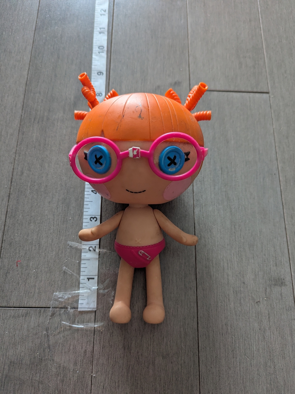 Orange-Hair Pink-Glasses Doll - Kids Toy Lalaloopsy